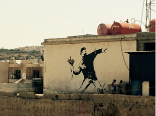 Banksy - Flower Thrower